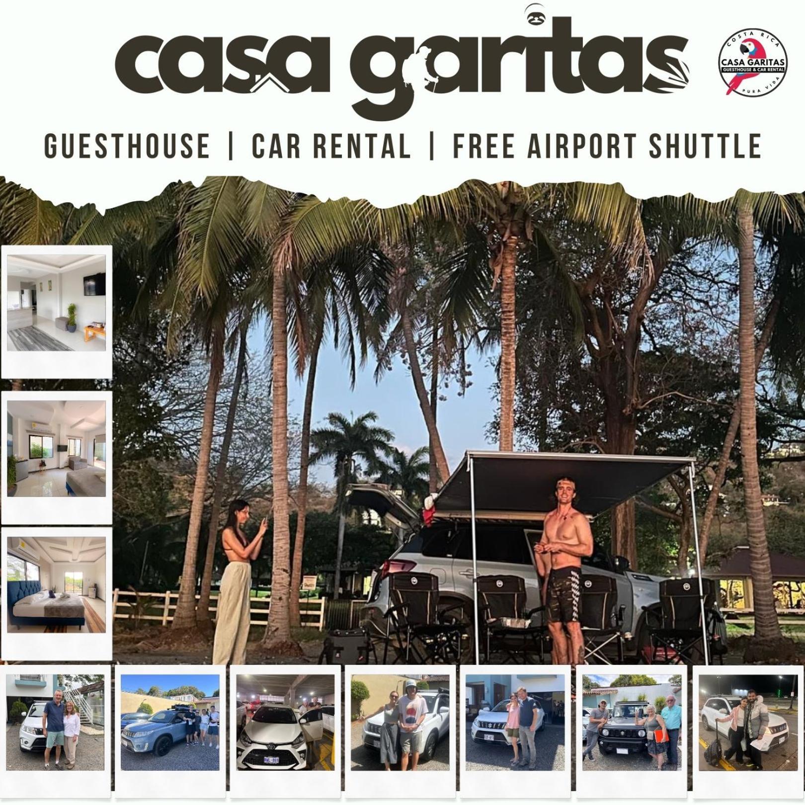 Casa Garitas Guesthouse & Car Rental - Free Sjo Airport Shuttle Río Segundo エクステリア 写真
